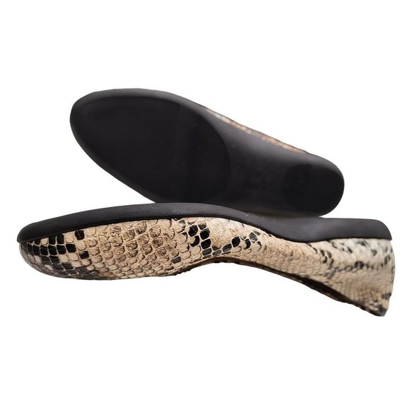 Naturalizer Vivienne Ballet Flat Woman's Sze 7 Snake Print Synthetic - Picture 9 of 9